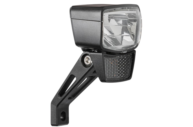AXA Phare Nxt 45 Steady Switch compact LED bike headlight with reflector and stand-light function for e-bikes and classic bicycles