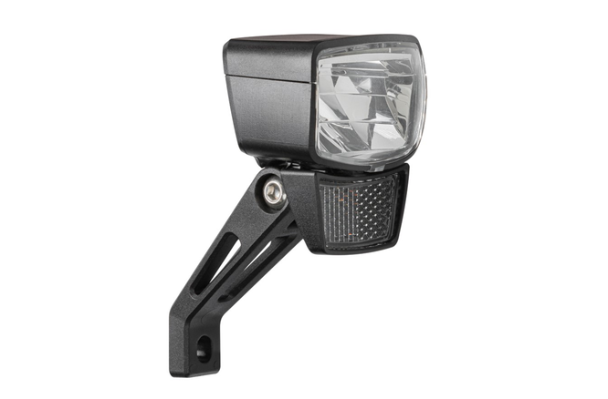 AXA Phare Next 60 LED front light for e-bikes with 60 lux, stand-light, and integrated reflector