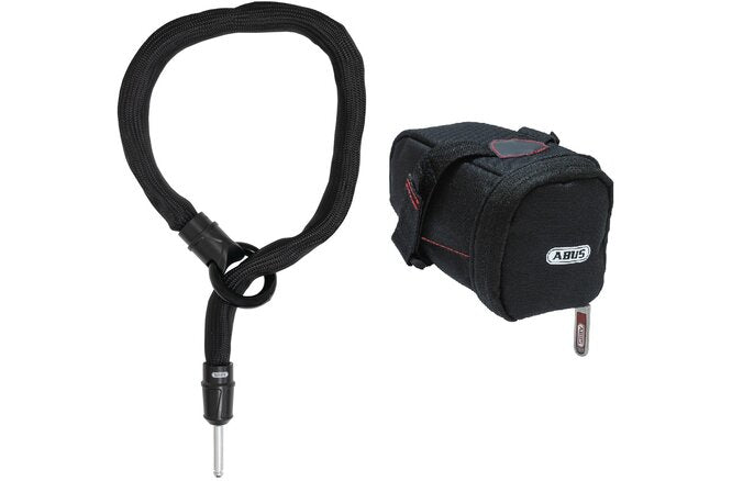 Abus Adapter Chain IVY 6KS/100 loop chain with ST5950 saddle bag black