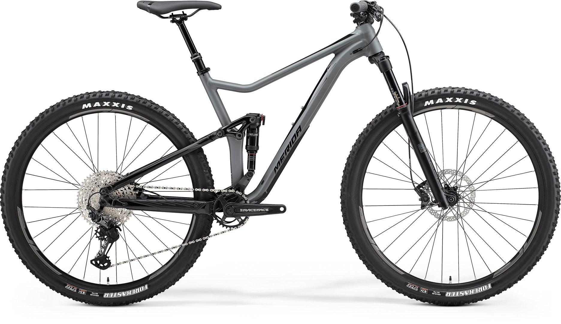 Merida ONE-TWENTY 600 MATT GREY/GLOSSY BLACK Taille S