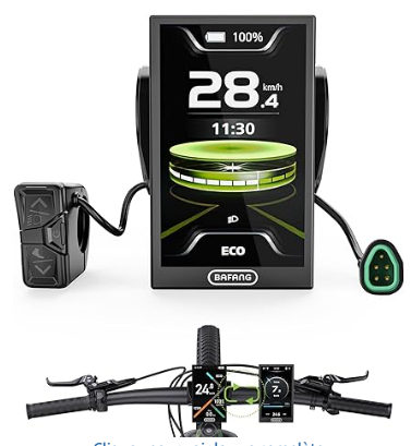 Display LCD B02N-C 2.4'' HD Color Screen for Electric Bike