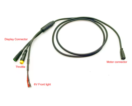 M500 M600 1T3 Elektrofahrrad Umbausatz Elektrofahrrad Kabel Daumengas Bafang Motor DIY Teil