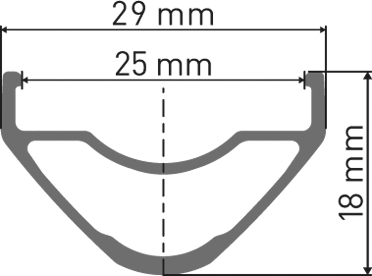 XR 1700 SPLINE roue 29" CL 25 15/110