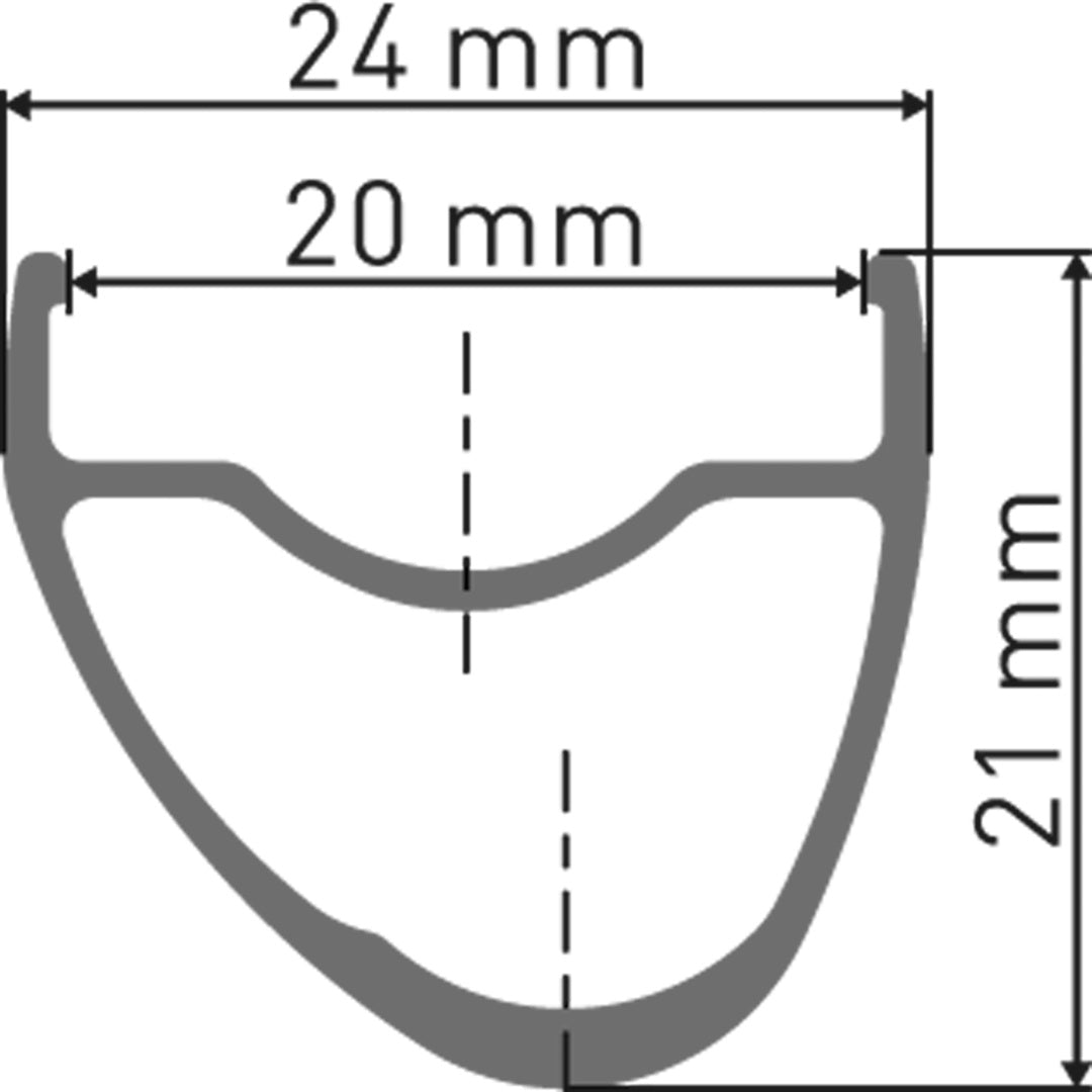 RR 421 jante asymmetric DB 700C 20 28T