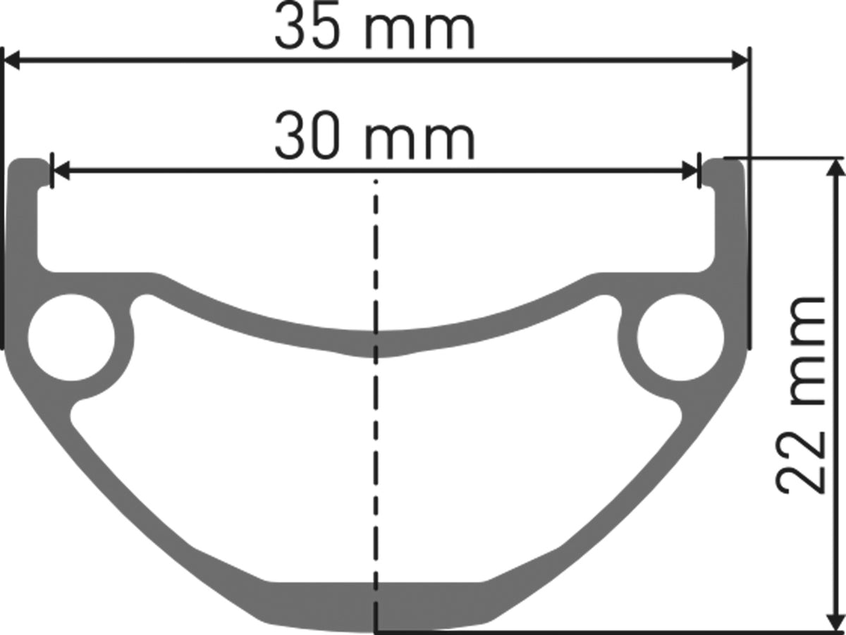 U 663 jante DB 27.5" 30 36T