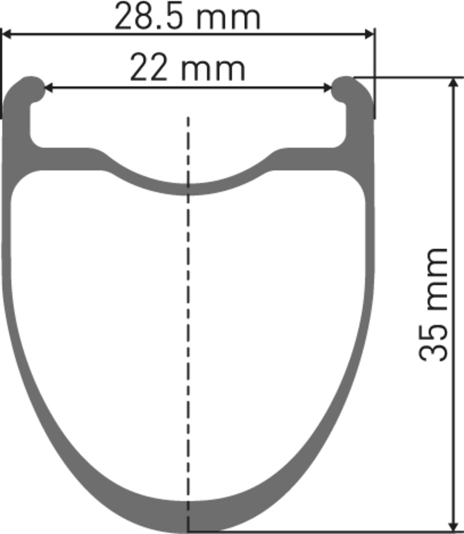 ERC 1400 DICUT roue 700C CL 35 142/12 HG XDR WTS