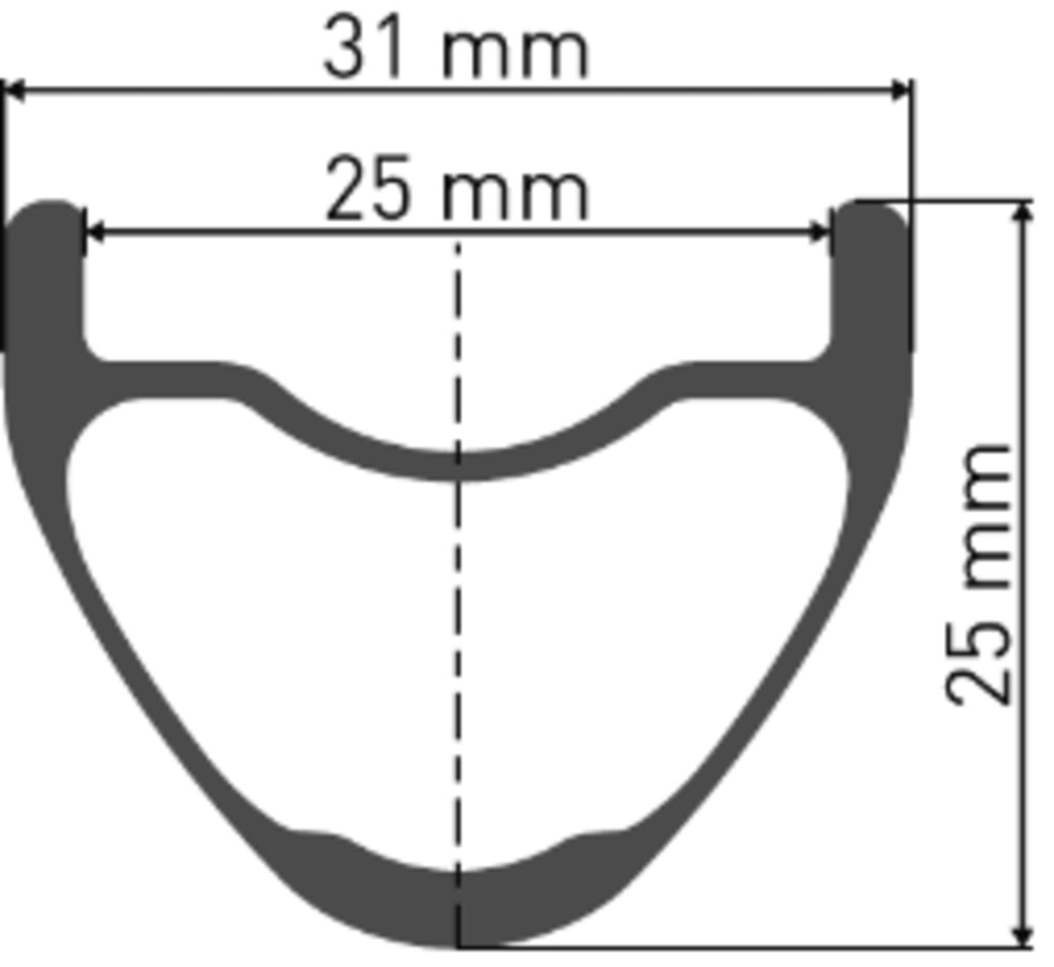 GRC LOC CLASSIC roue 700C CL 25 142/12 XDR