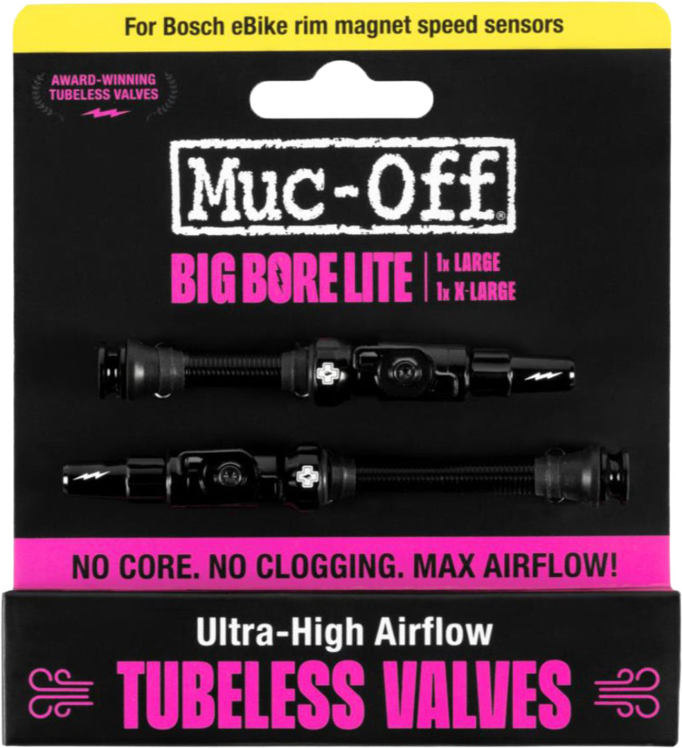Muc-Off kit de valves tubeless pour aimant de jante Bosch