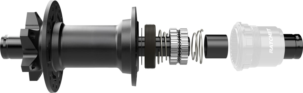 350 CLASSIC moyeu MTB IS 28L 142/12 HG