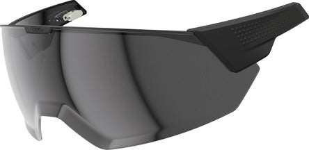 Visière claire MagneticVisor pour casque vélo HYP-E ABUS, protection solaire et résistance aux intempéries, fixation magnétique rapide.