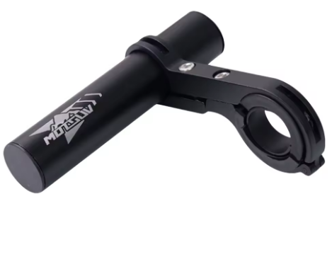 Support déporté pour écran vélo universel et compact en aluminium robuste pour guidons 22.2-31.8 mm
