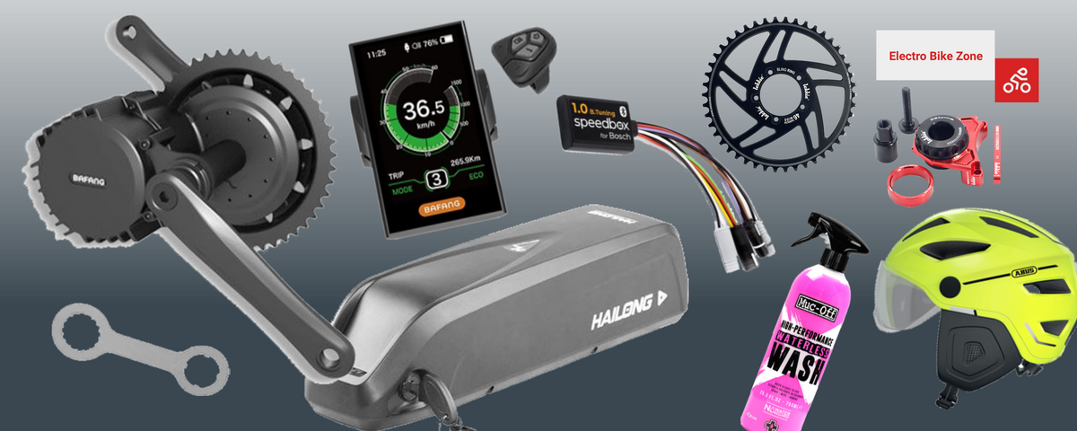 Kit de conversion électrique Bafang et accessoires Electrobike Zone