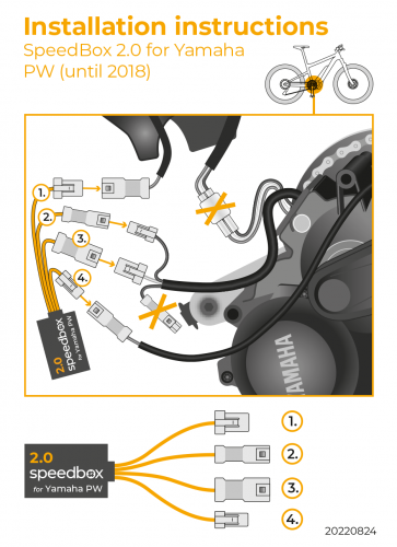 SpeedBox 2.0 for Yamaha PW (until 2018)