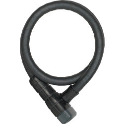 Abus Microflex 6615K Stahlkabelschloss schwarz