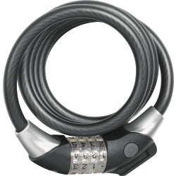 Abus Raydo Pro 1450 Code schwarzes Spiralschloss