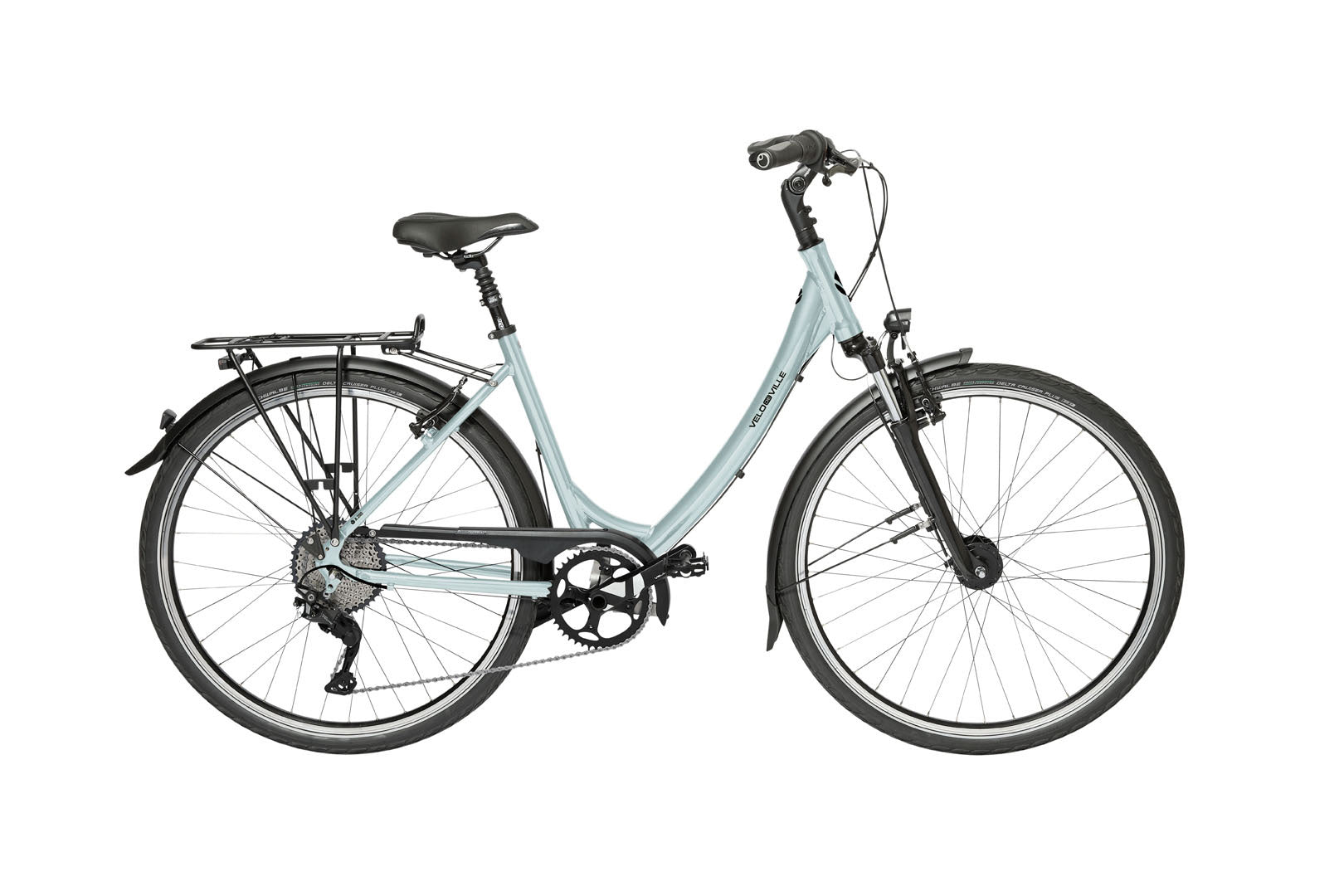 Vélo de Ville A200 CH - 9 Sunrace Ice Blue glanz