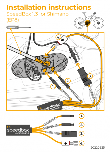 SpeedBox 1.3 pour Shimano (EP8)